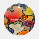 Search for abstract christmas tree decorations Orange