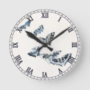 Search for vintage japanese clocks Butterfly