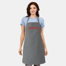 Search for dark red aprons Kitchen