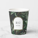 Search for wedding paper cups Watercolor