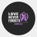 Search for alzheimers purple ribbon stickers Alzheimer kid