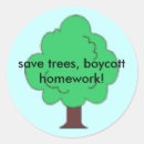 Search for save trees stickers Earth
