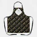 Search for jewish star aprons Gold