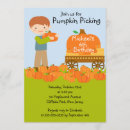 Search for pumpkin picking invitations For kids