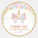 Search for unicorn first birthday party stickers Girl