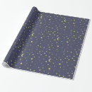 Search for crescent moons wrapping paper Yellow