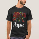 Search for papa bear tshirts Plaid