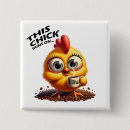 Search for chick square badges Cartoon