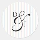 Search for stripe wedding stickers Sage