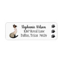 Search for animal lovers return address labels Cats