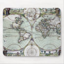 Search for world map mouse mats Antique