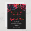 Search for gothic rehearsal dinner invitations Floral