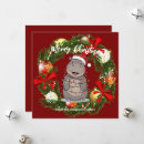 Search for zoo christmas cards Hippo