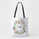 Search for floral wreath tote bags Botanical
