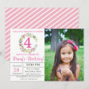 Search for garden birthday invitations Pretty