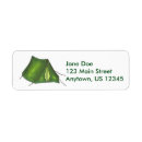 Search for hiking return address labels Camping