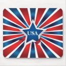 Search for red white and blue mouse mats Colourful