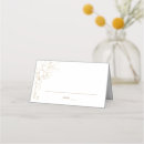 Search for gold place cards Floral