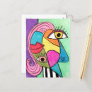 Search for bright red postcards Artistic