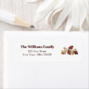 Search for autumn harvest return address labels Botanical