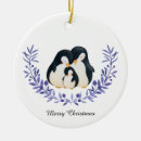 Search for penguin family christmas tree decorations Cute