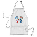 Search for 2 flags aprons Thing1 thing2