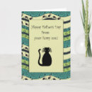Search for cat fathers day cards Happy father's day