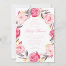 Search for floral wreath baby shower invitations Pastel