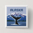 Search for whale square badges Alaska
