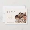 Search for hat rsvp cards Western