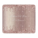 Search for rose gold chopping boards Sparkle