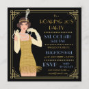 Search for flapper square invitations Retro