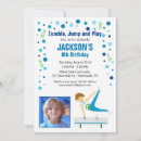 Search for tumbling invitations Blue