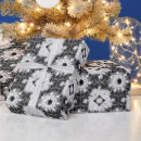Search for black lace wrapping paper Black and white