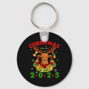 Search for party lights key rings Santa