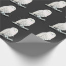 Search for snowy owl wrapping paper White