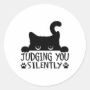 Search for funny sarcastic stickers Cat lover