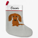 Search for red hair christmas stockings Dachshund