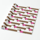 Search for wiener dog wrapping paper Animal
