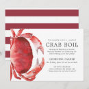 Search for red crab invitations Seafood