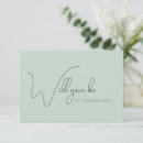 Search for flower girl cards Minimalist