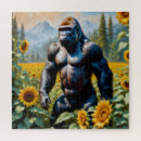 Search for gorilla puzzles Ape