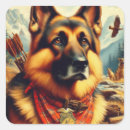 Search for vintage german stickers Dog
