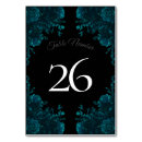 Search for turquoise wedding table cards Elegant