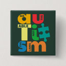 Search for speciality square badges Autism