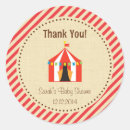 Search for circus tent stickers Baby shower