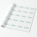 Search for loves wrapping paper Winter
