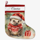 Search for hedgehog christmas stockings Xmas