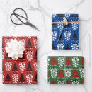 Search for black santa claus wrapping paper Vintage