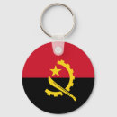 Search for angola key rings Flag of angola
